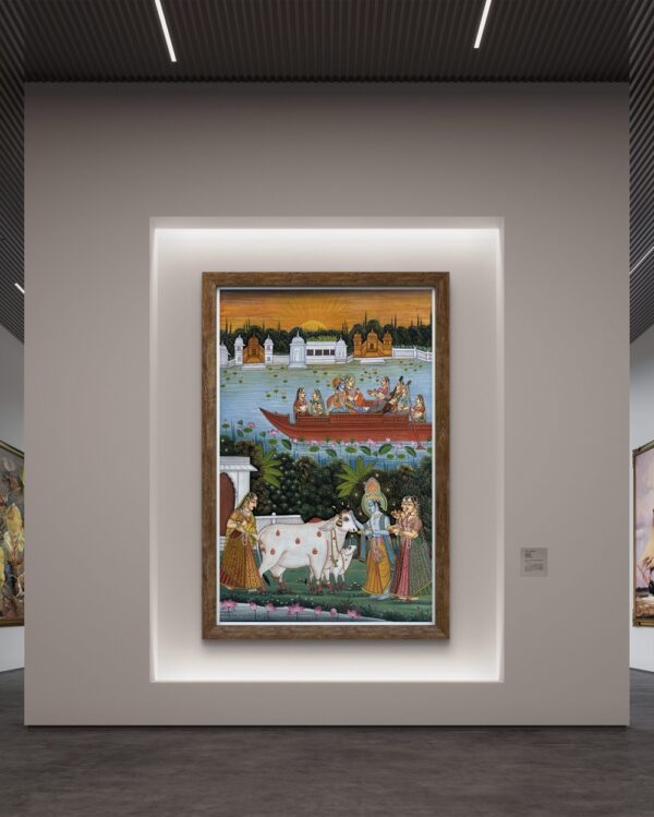Grace of Gopal Natural Color Painting