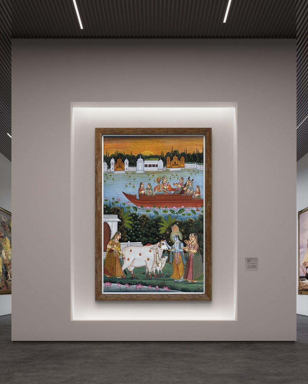 Grace of Gopal Natural Color Painting