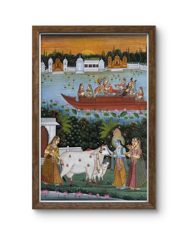 Grace of Gopal Natural Color Painting