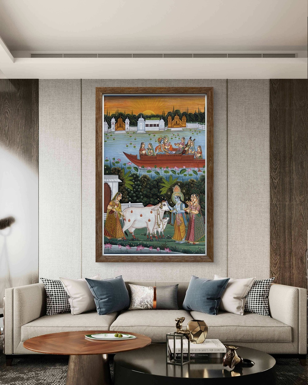 Grace of Gopal Natural Color Painting