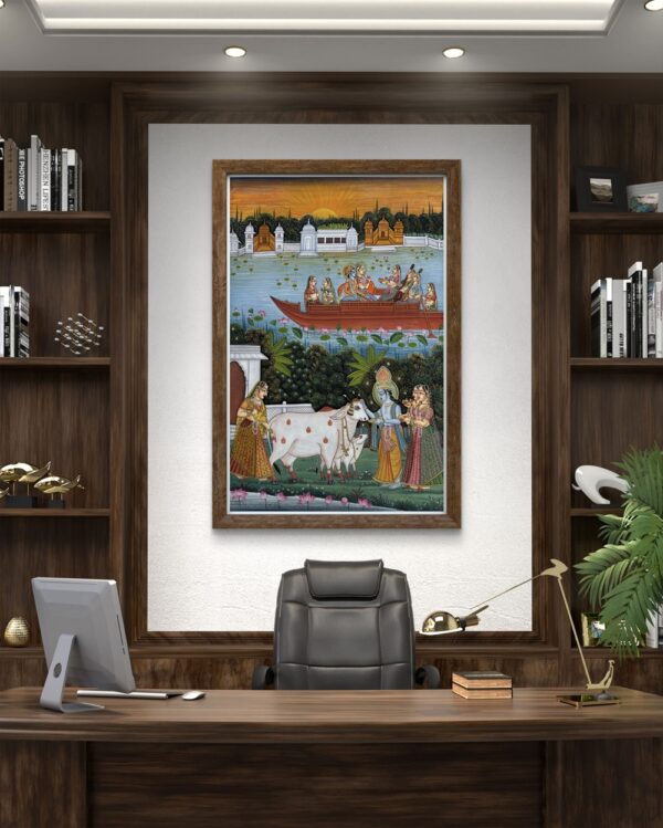 Grace of Gopal Natural Color Painting
