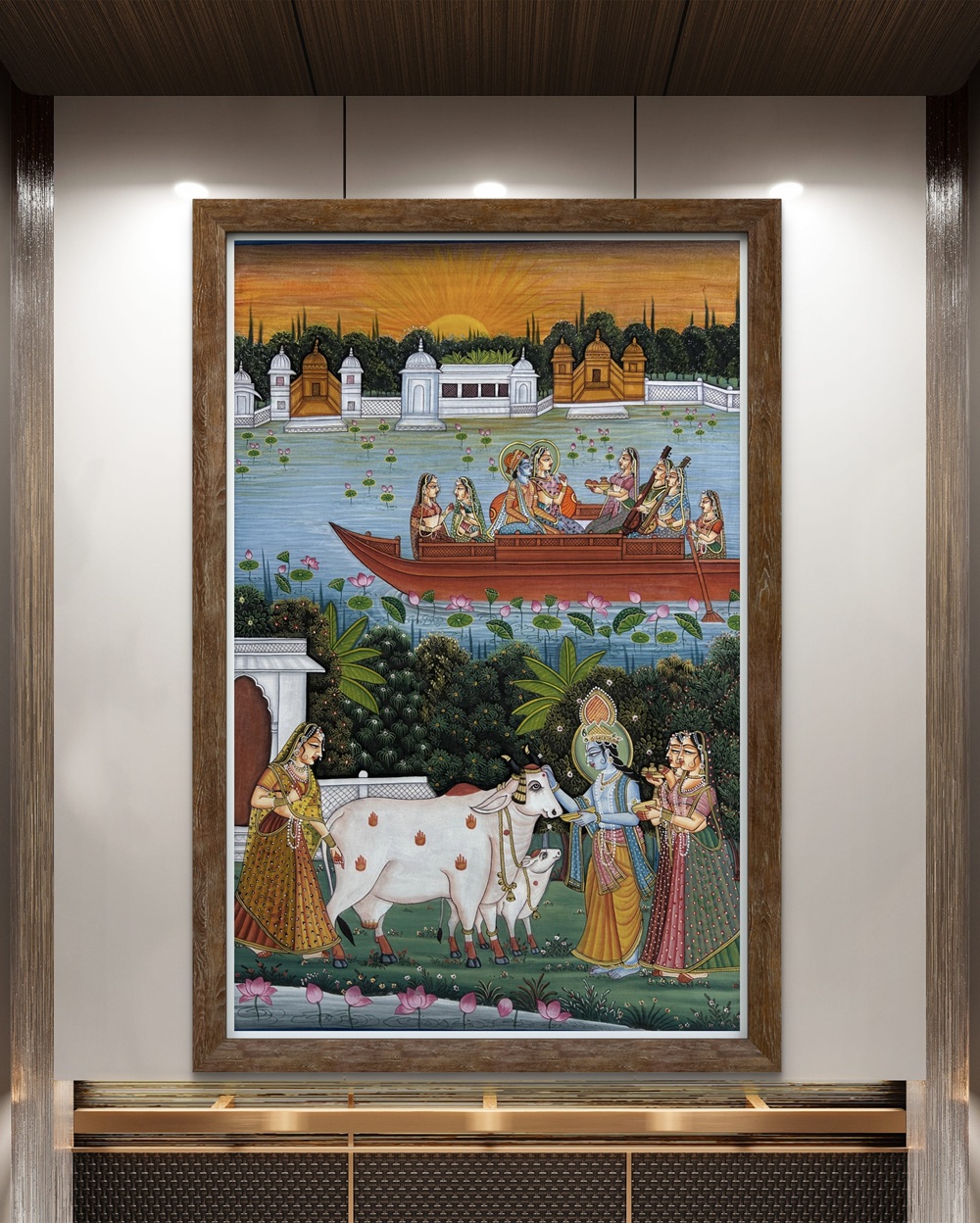 Grace of Gopal Natural Color Painting