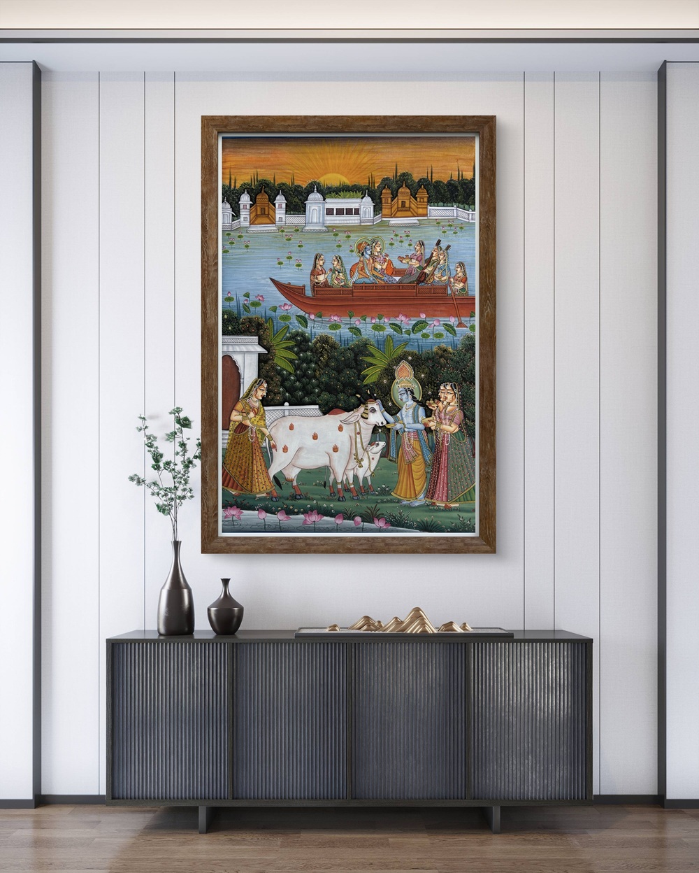 Grace of Gopal Natural Color Painting