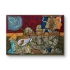 Lotus of Creation Oil Painting