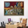 Lotus of Creation Oil Painting