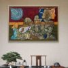 Lotus of Creation Oil Painting