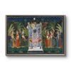 Moonlit Devotion of Shrinathji Natural Colour Painting Moonlit Devotion of Shrinathji Natural Colour Painting