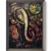 Mystic Radiance of Ganesha Mix Media Painting Mystic Radiance of Ganesha Mix Media Painting