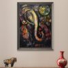 Mystic Radiance of Ganesha Mix Media Painting Mystic Radiance of Ganesha Mix Media Painting