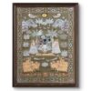 Shrinathji in Vrindavan Meadows Natural Colour Painting