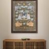 Shrinathji in Vrindavan Meadows Natural Colour Painting