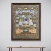 Shrinathji in Vrindavan Meadows Natural Colour Painting