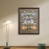 Shrinathji in Vrindavan Meadows Natural Colour Painting