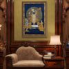 Divine Grace of Shrinathji Natural Colour Painting